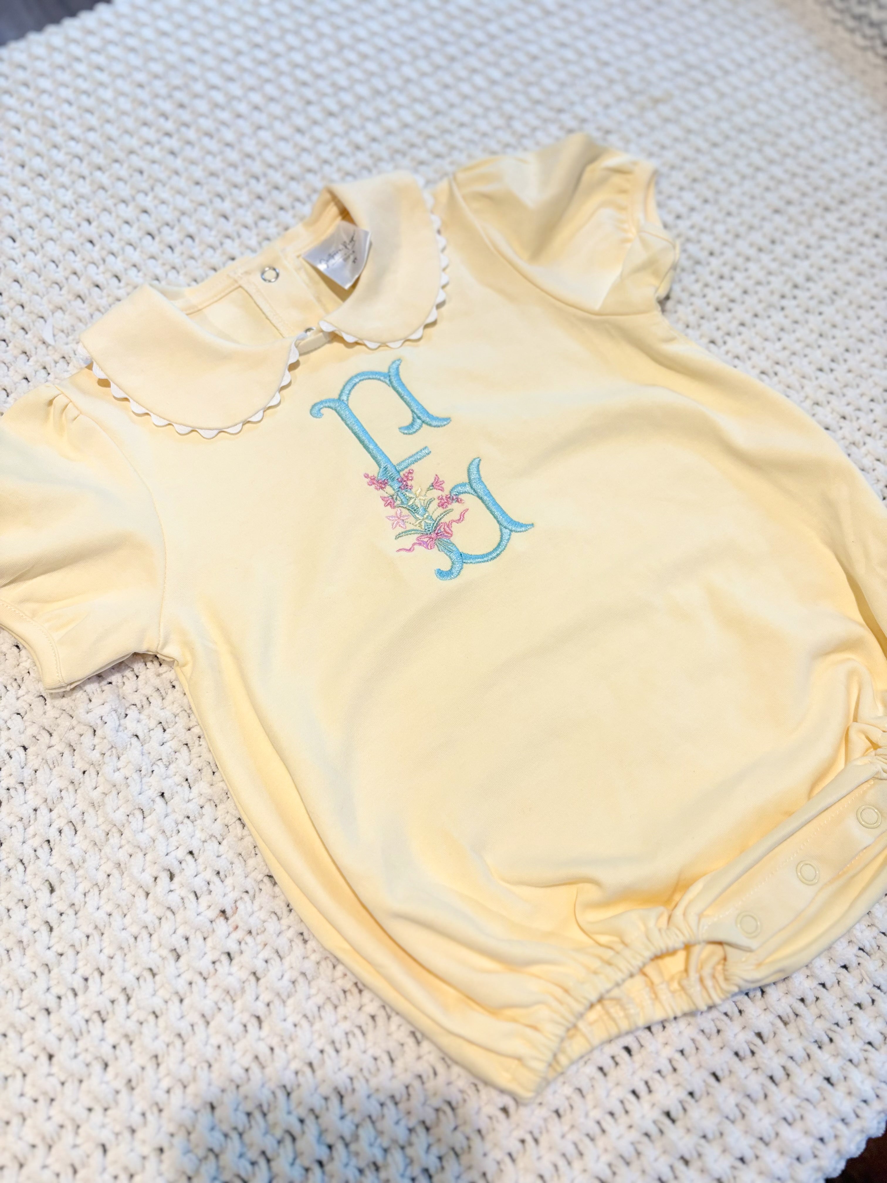 Girls : Scallop Collared SS Bubble