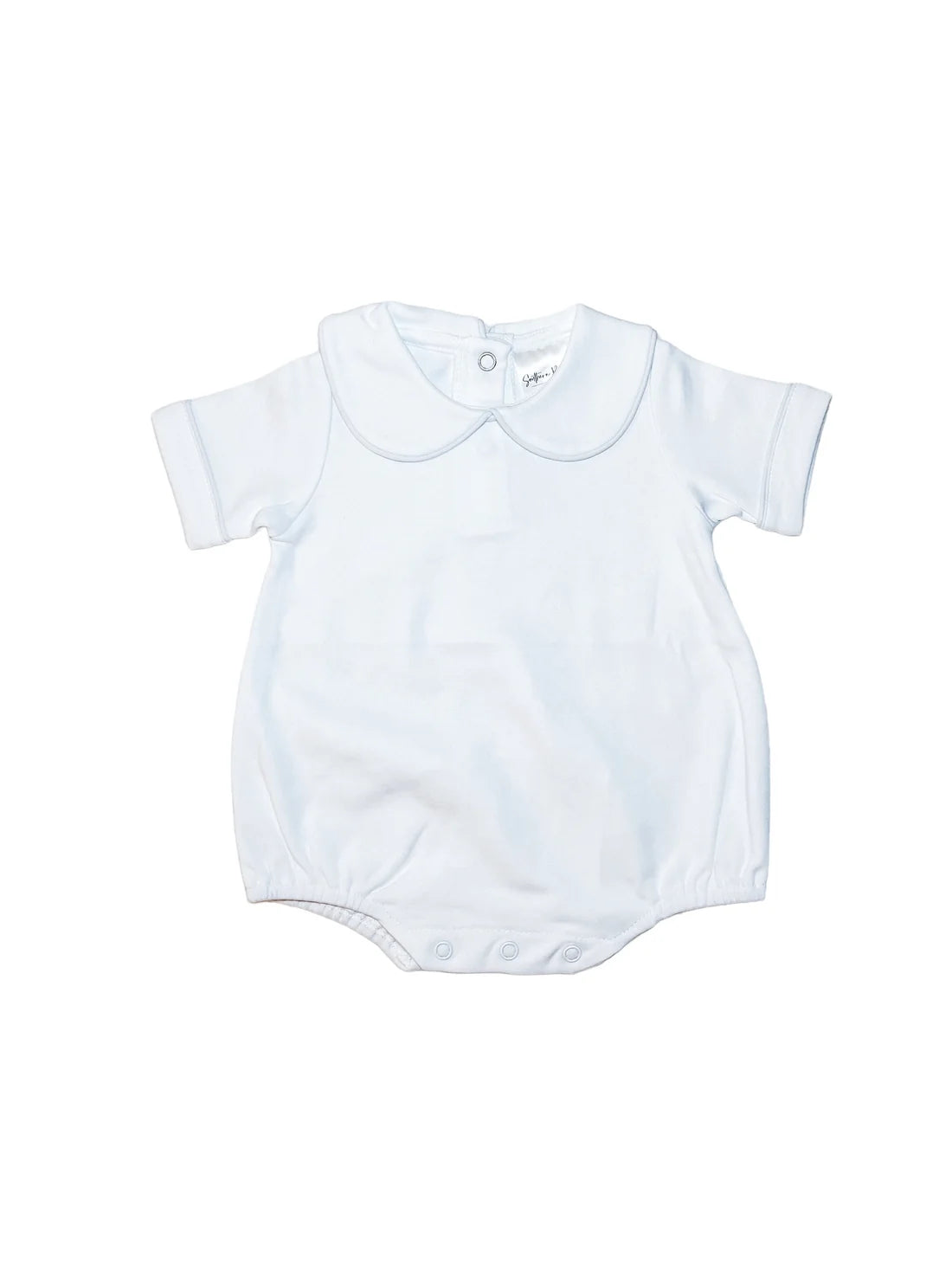 Cowboy & Cowgirl Christmas: Boys Short Sleeve Collared Bubble
