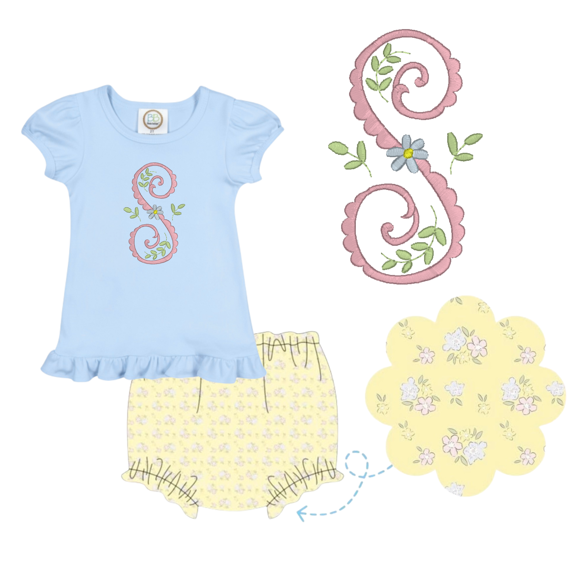 Stella 6M Diaper Set