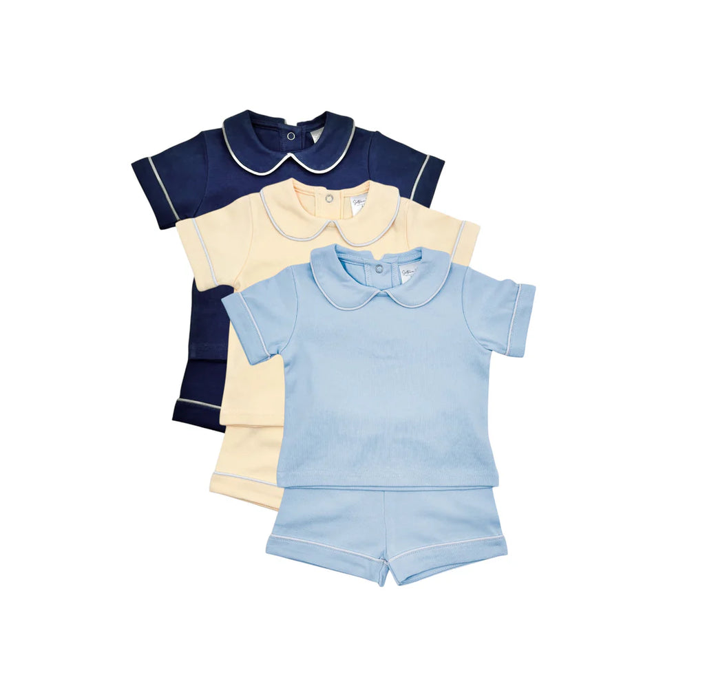 Cowboy & Cowgirl Christmas: Boys Collared Short Set