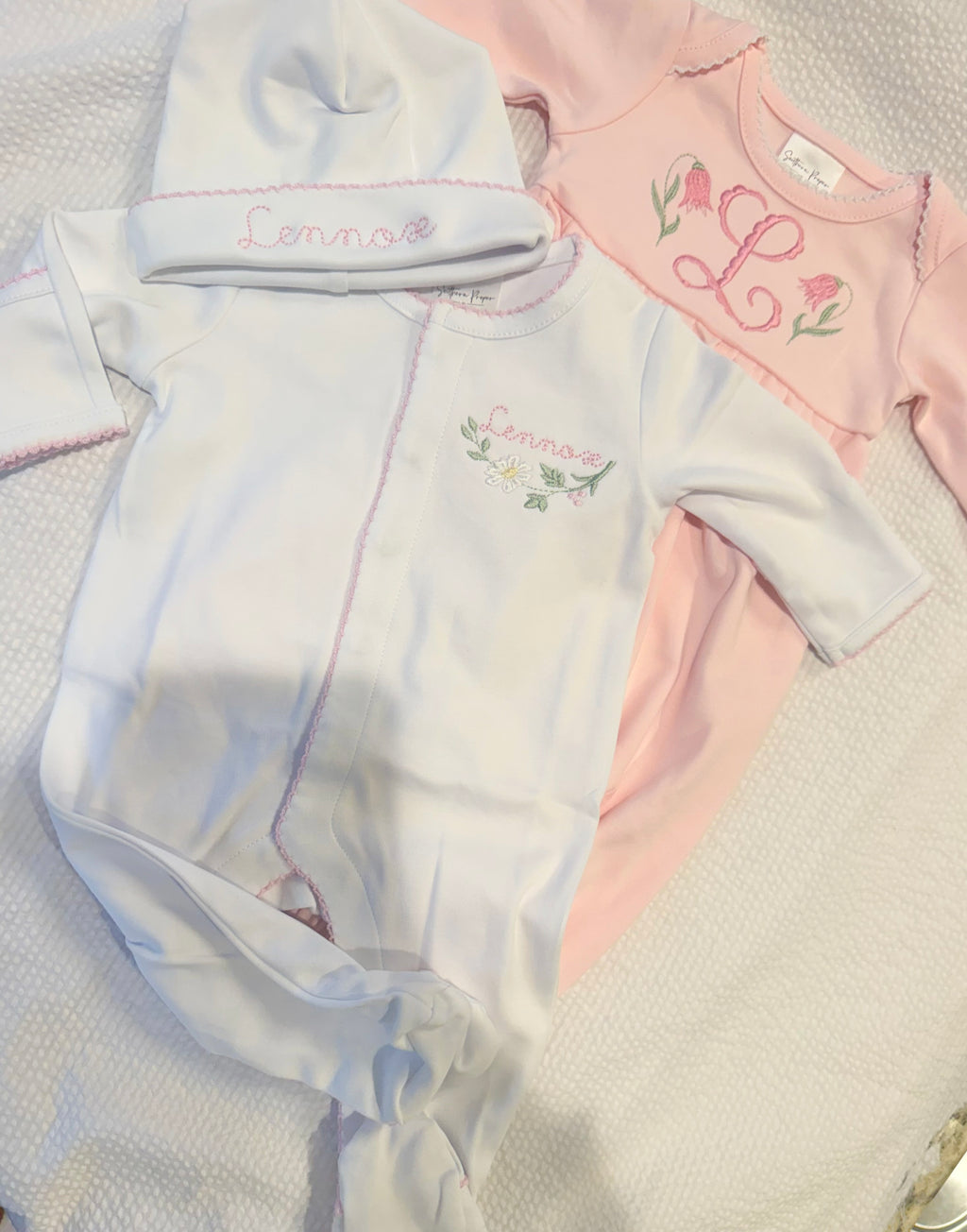 Picot Trim Footies | Southern Proper Brand