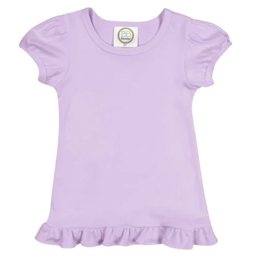 Cowboy & Cowgirl Christmas: Girls Short Sleeve T-Shirts (Ruffle)