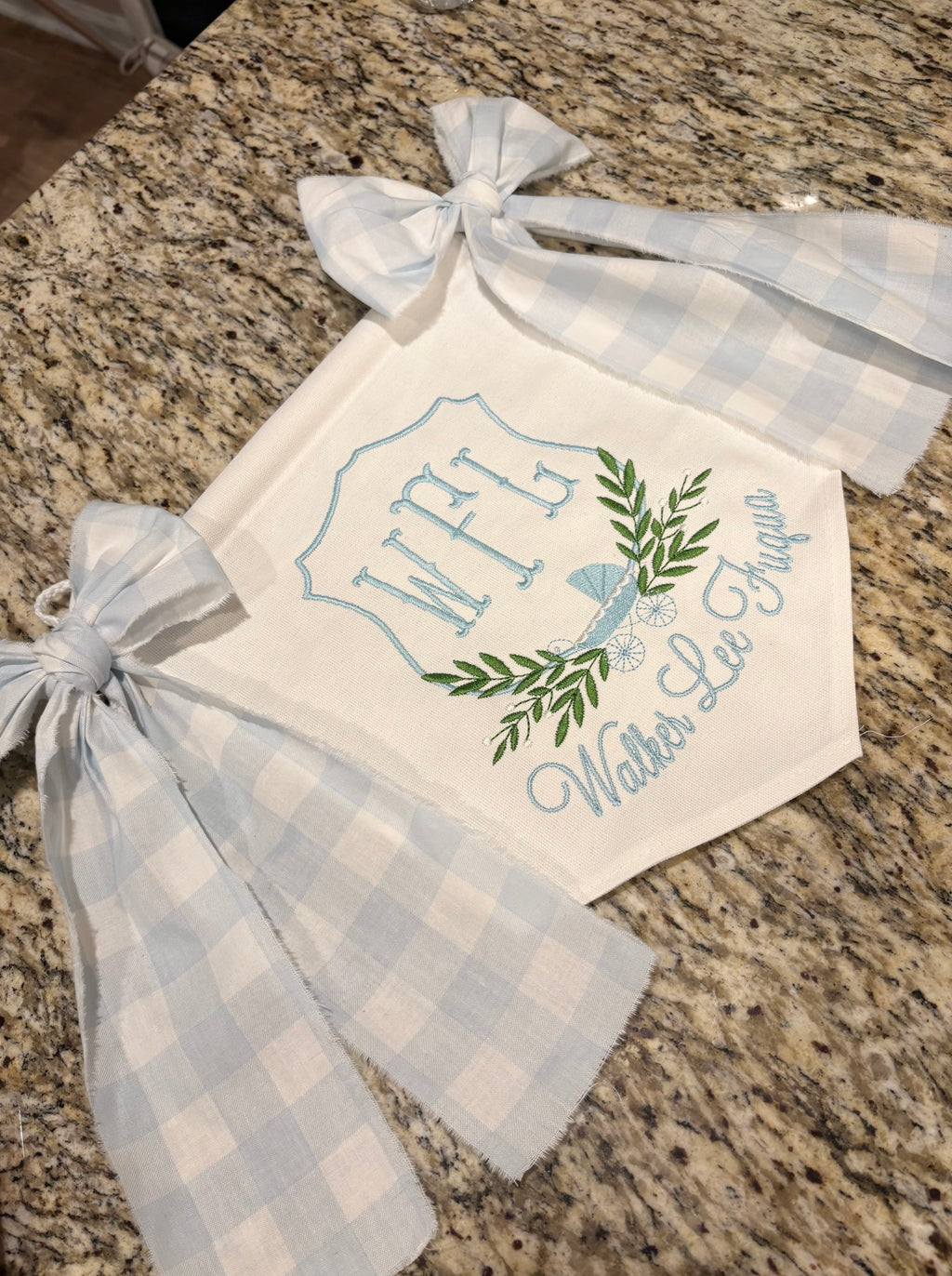 Carriage Baby Banner