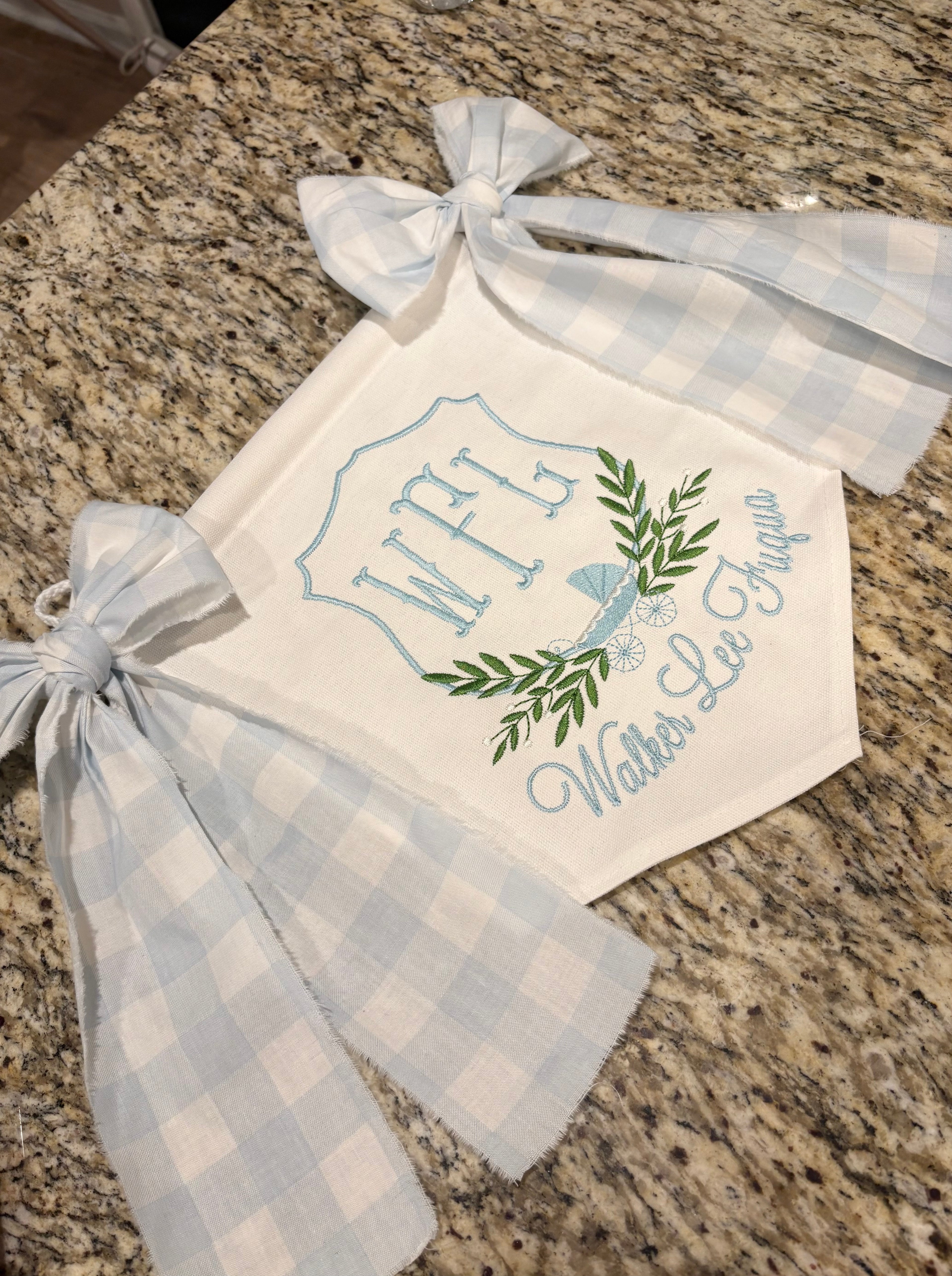 Carriage Baby Banner