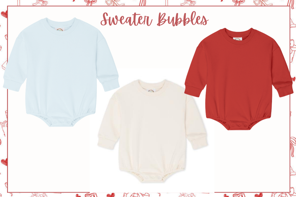 Boys: Valentines Day Sweaters, Sweater Bubbles, T-Shirts