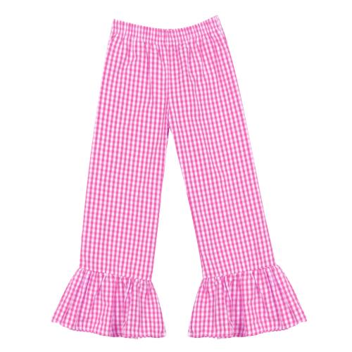 Girls Gingham Pants