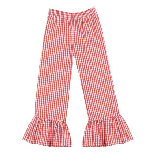 Girls Gingham Pants
