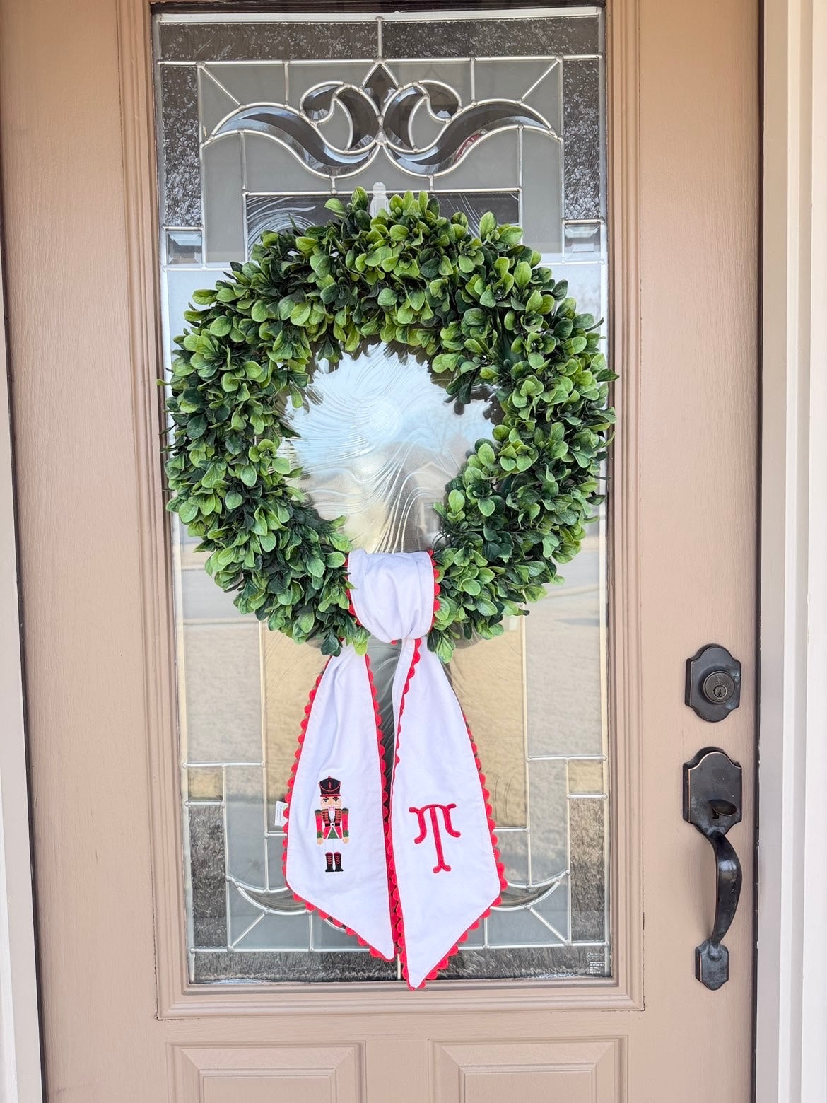 Nutcracker Wreath Sash