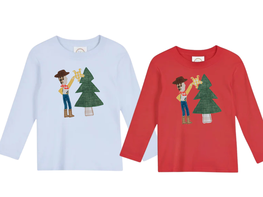 Cowboy & Cowgirl Christmas: Unisex Short Sleeve T-Shirts