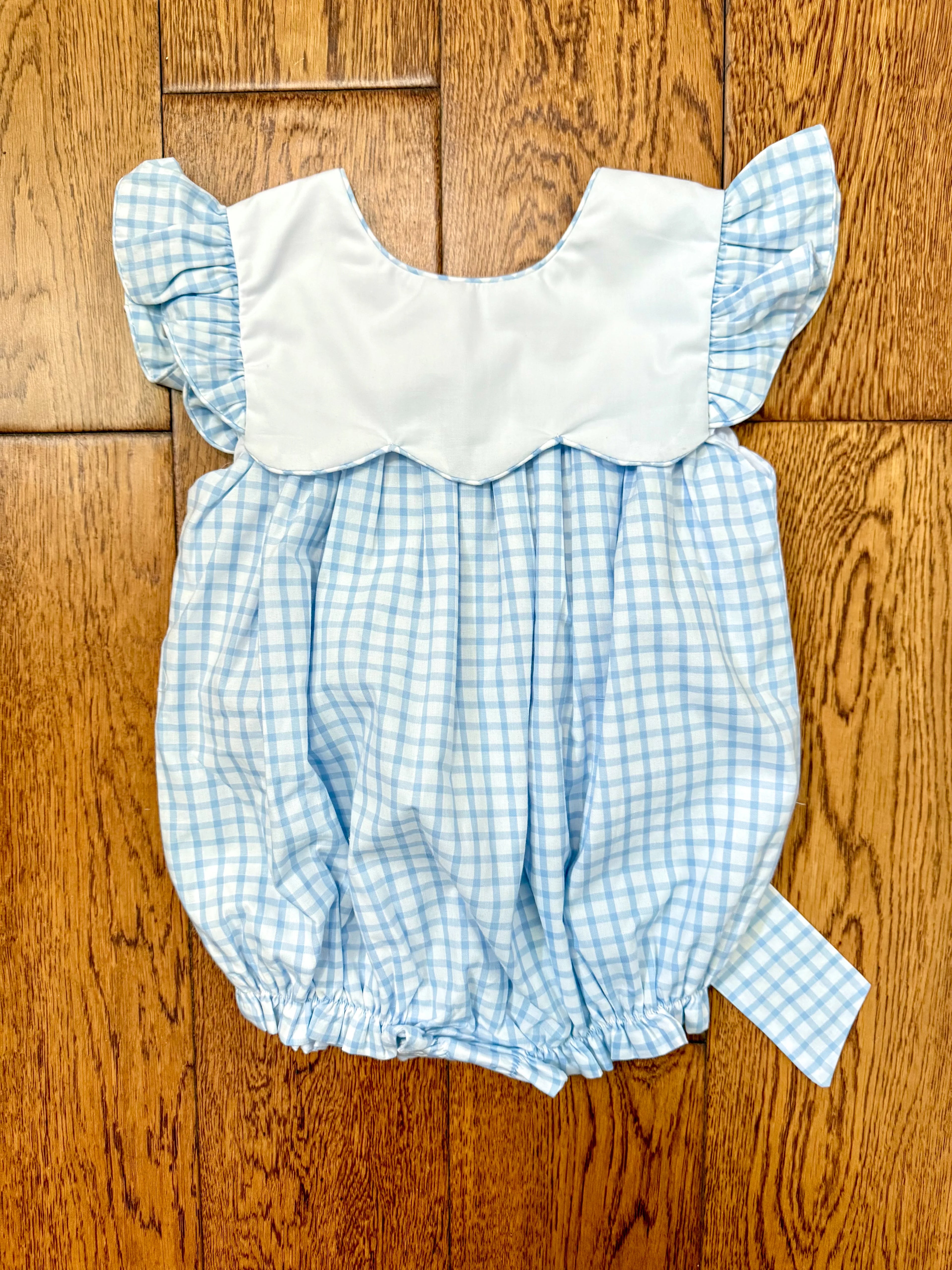 Girls Summer: Scout Scallop Dress and Bubble