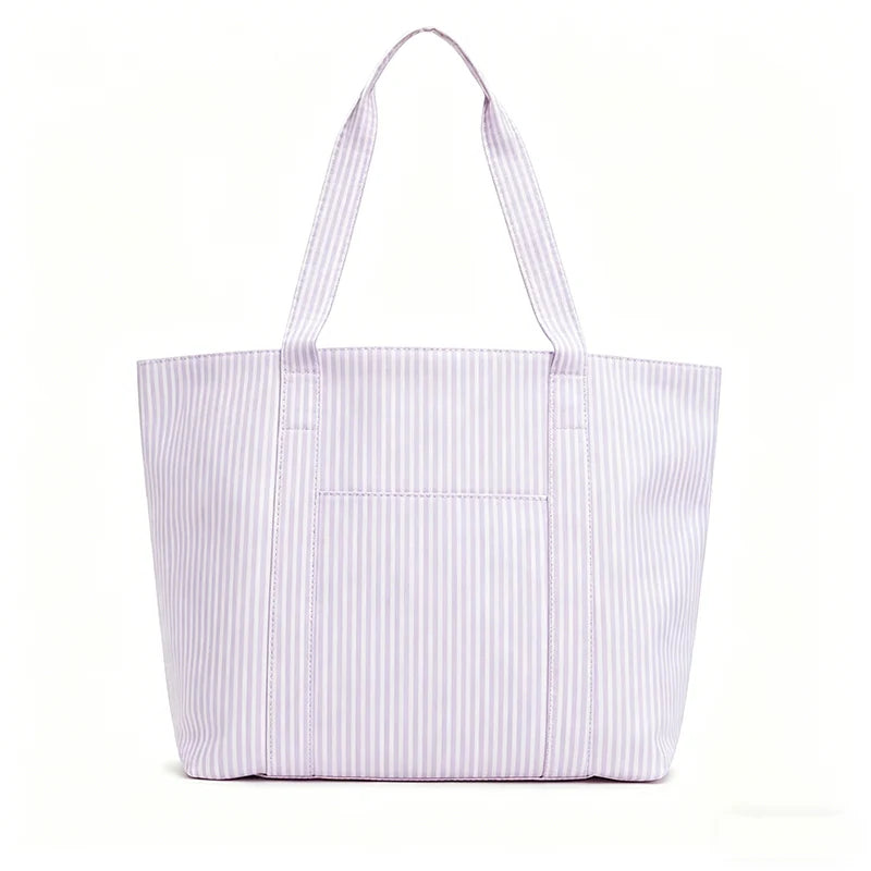 Everyday Nylon Tote with Front Pocket