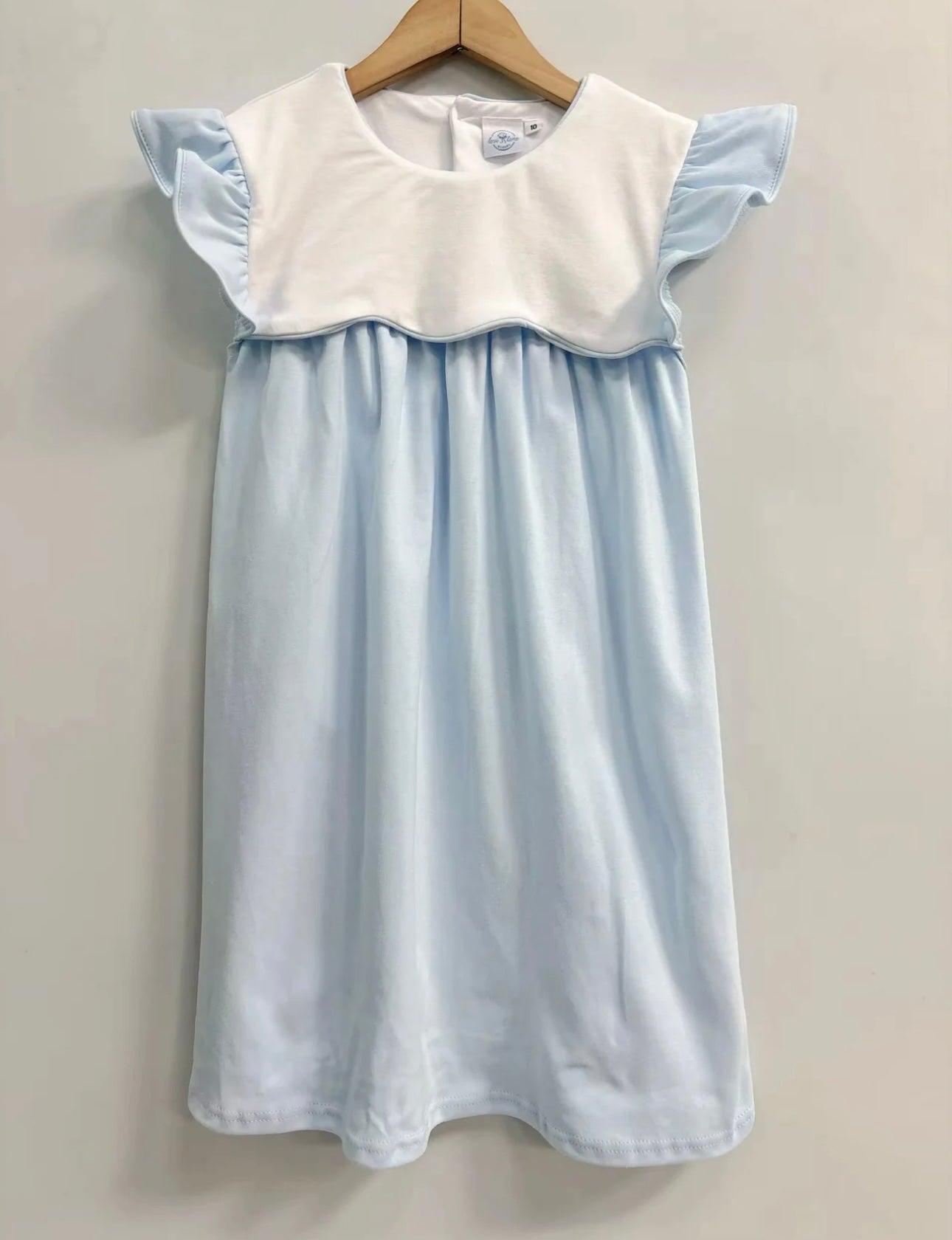 Girls | The Lottie Dress | Scalloped Edge Dress