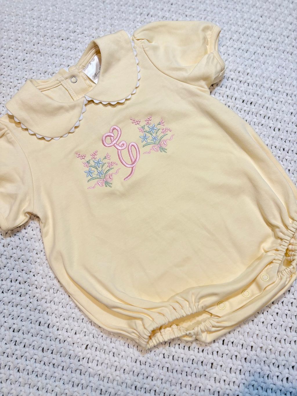 Girls : Scallop Collared SS Bubble