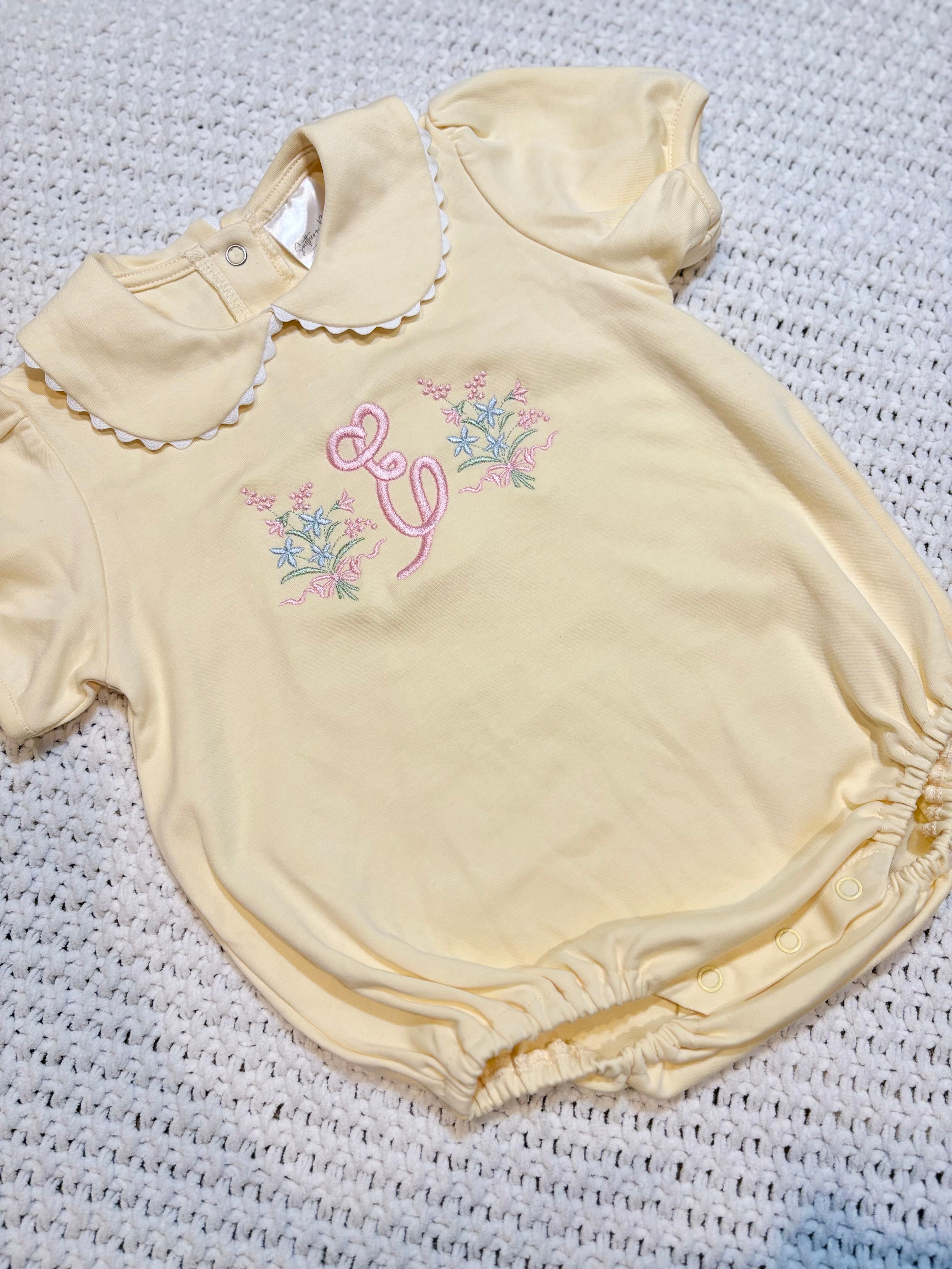 Girls : Scallop Collared SS Bubble