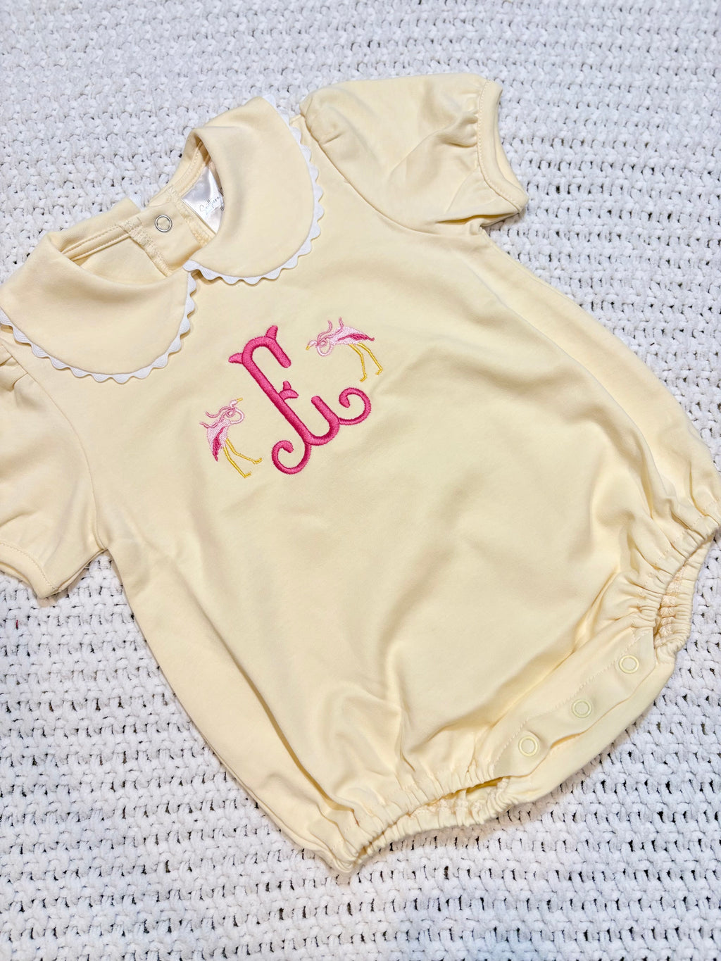 Girls : Scallop Collared SS Bubble