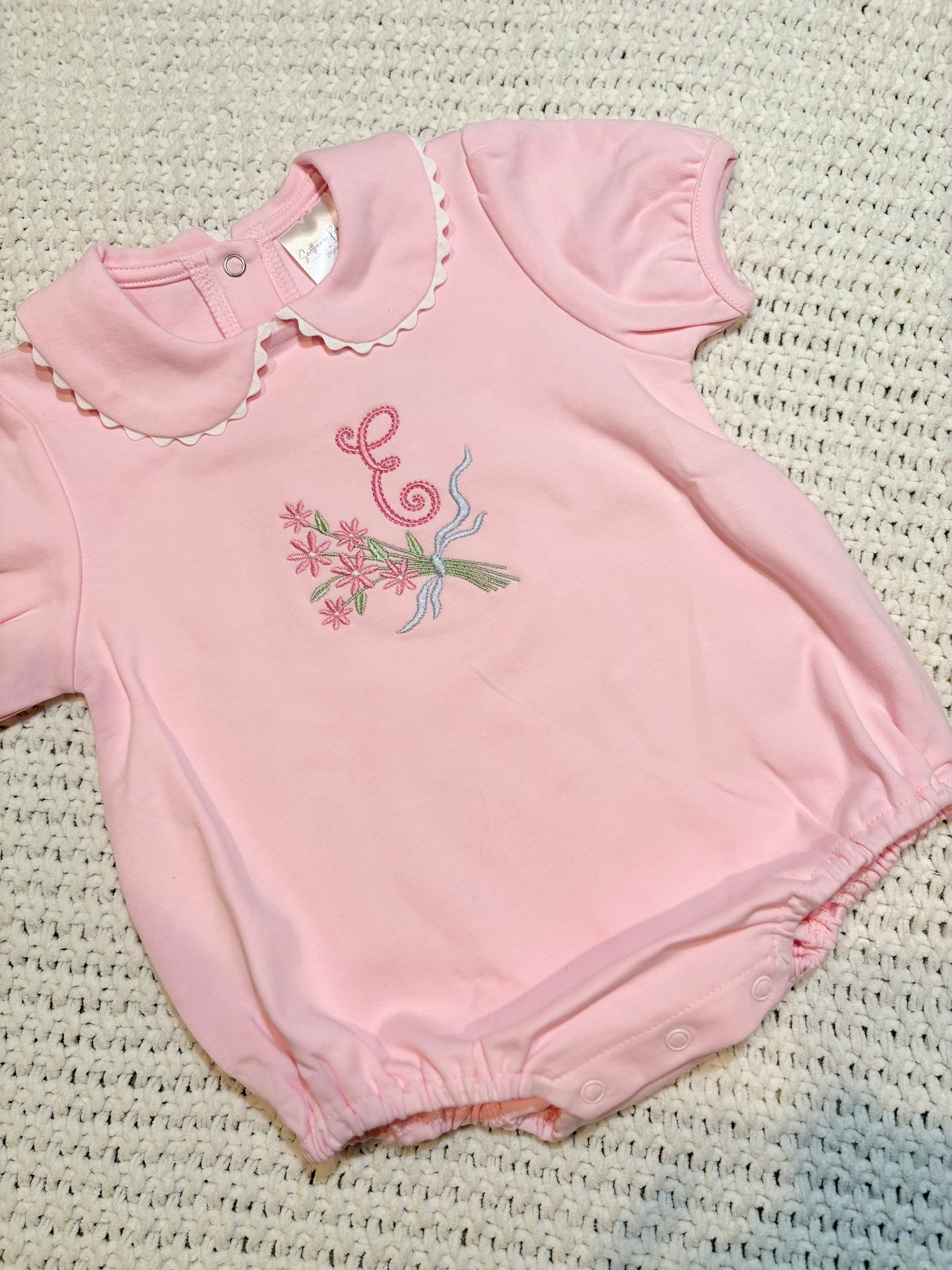 Girls : Scallop Collared SS Bubble