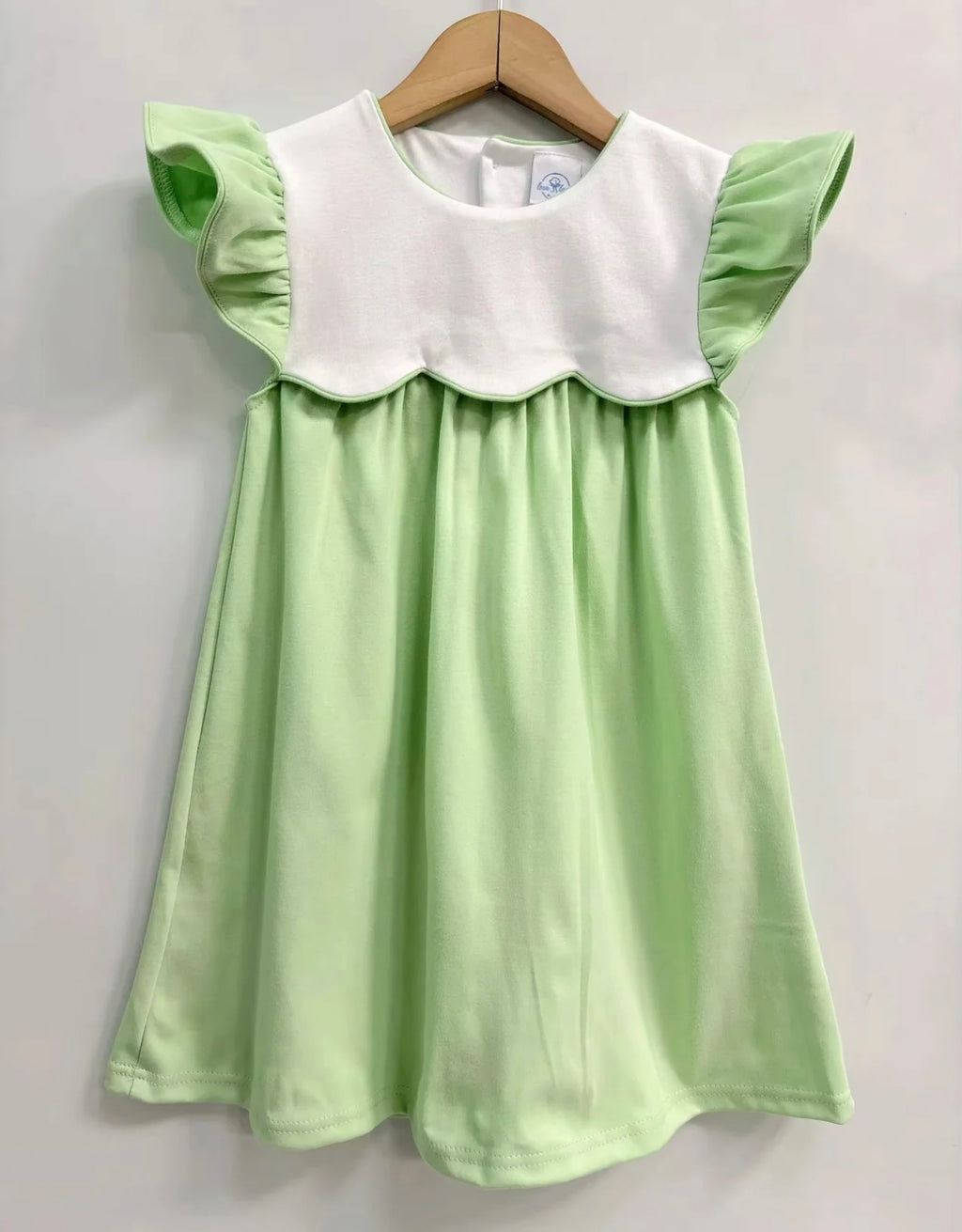 Girls | The Lottie Dress | Scalloped Edge Dress