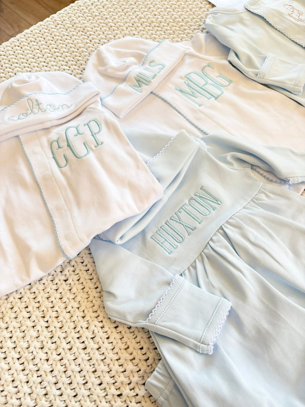 Picot Trim Footies | Southern Proper Brand