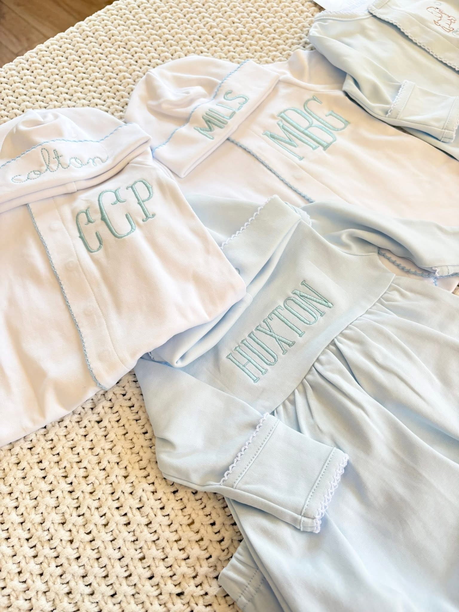 Picot Trim Footies | Southern Proper Brand