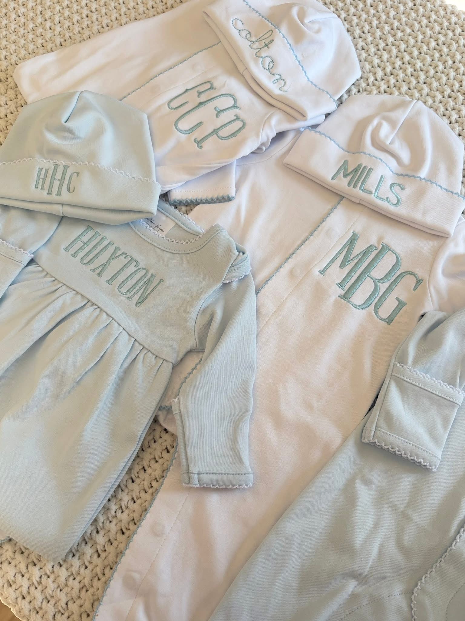 Picot Trim Footies | Southern Proper Brand
