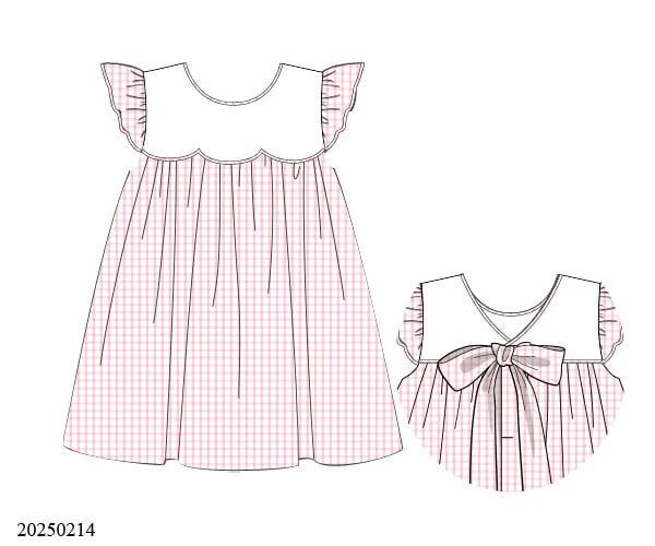 Girls Summer: Scout Scallop Dress and Bubble