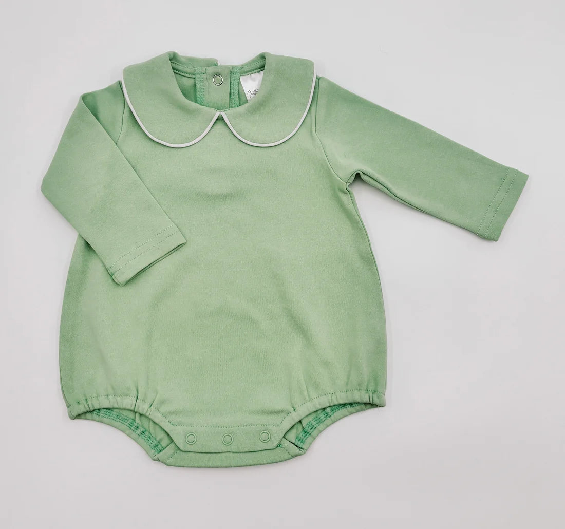 Cowboy & Cowgirl Christmas: Boys Long Sleeve Collared Bubble