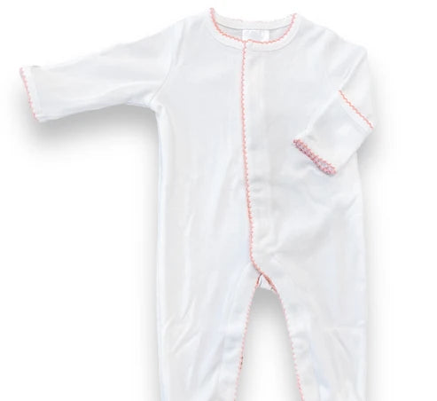 Picot Trim Footies | Southern Proper Brand