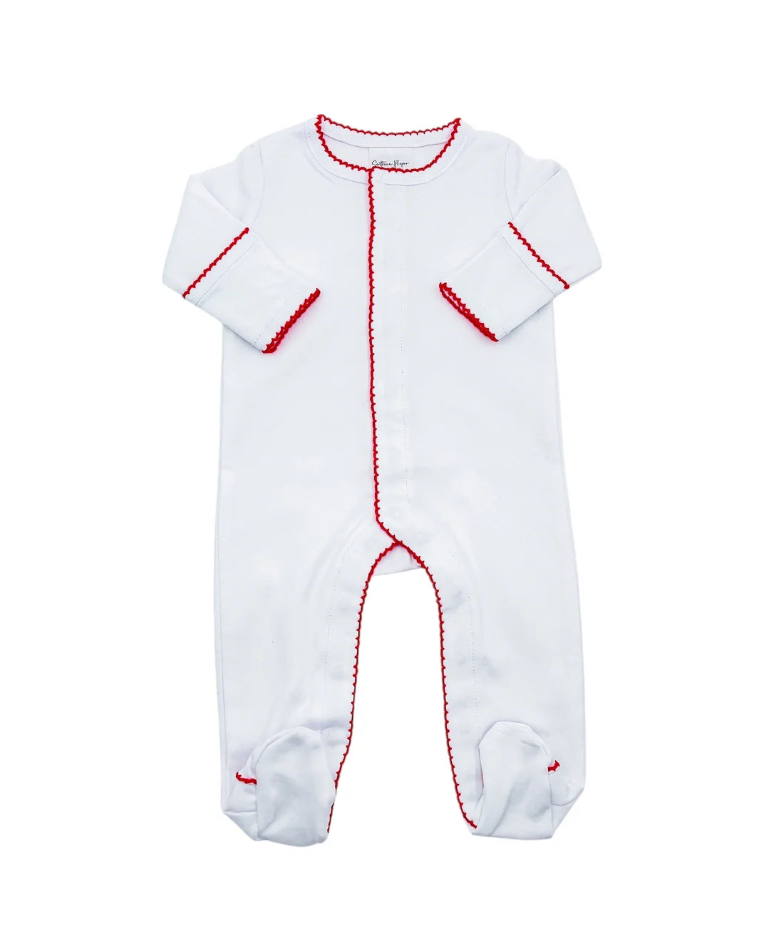Picot Trim Footies | Southern Proper Brand