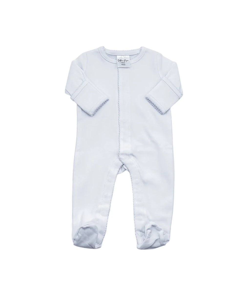 Picot Trim Footies | Southern Proper Brand