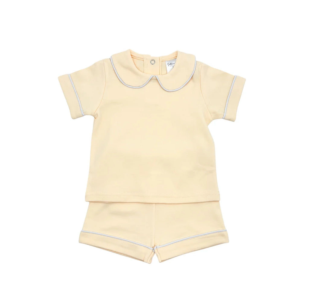 Boys | Piping Collared Short Set