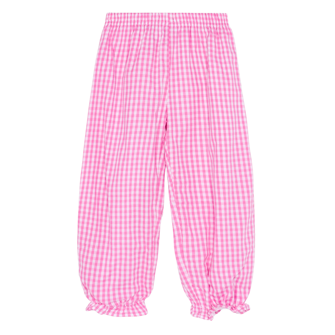 Girls Gingham Pants