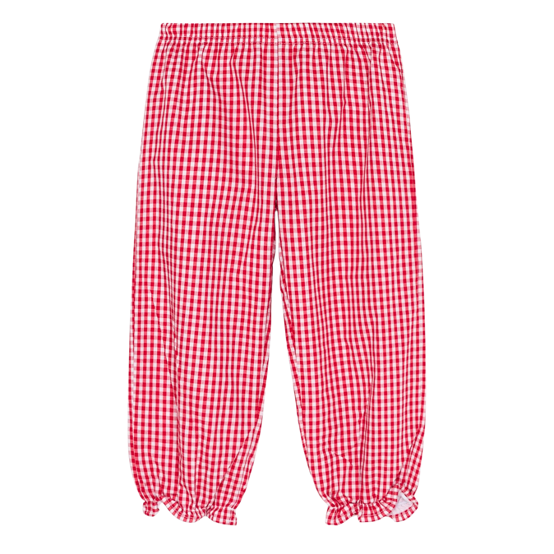 Girls Gingham Pants