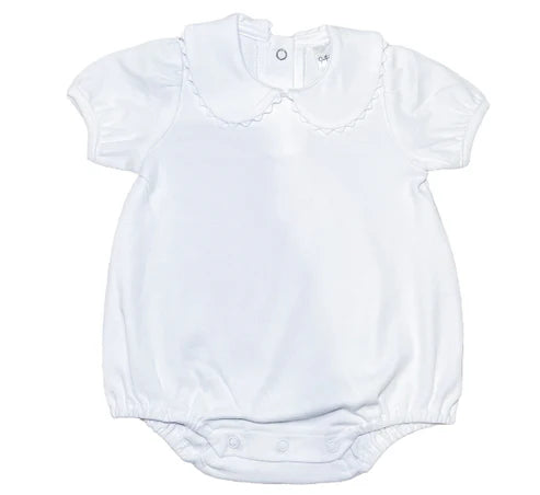 Girls : Scallop Collared SS Bubble